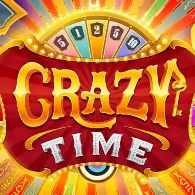 Crazy Time logo by Evolution at Starzino Casino