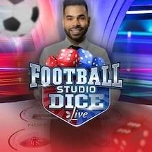Football Studio Dice logo by Evolution Starzino Casino