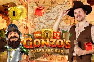 Play the Gonzo's Treasure Map slot by Evolution on Starzino Casino