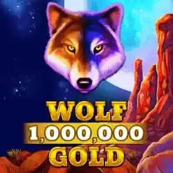 Slots logo of Wolf Gold 1,000,000 from Pragmatic Play at Starzino Casino